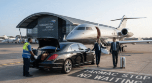 Farnborough Private Jet Chauffeur Transfer
